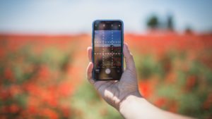 Scattare foto con la griglia nell'app fotocamera del tuo smartphone